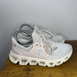 On Cloud Cloudswift Running Shoes Women's Size 7 Grey Pink